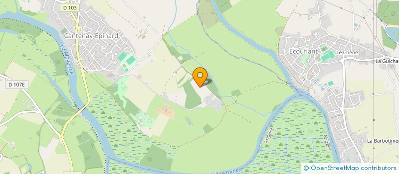 localisation de l'entreprise FAUSTIBALL  CANTENAY-EPINARD
