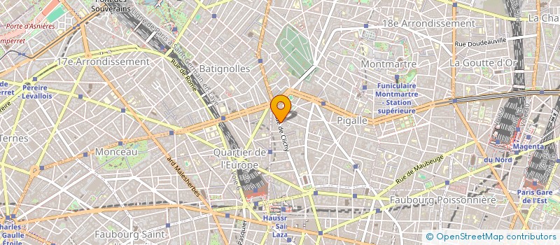 localisation de l'entreprise FAUSTINE  PARIS