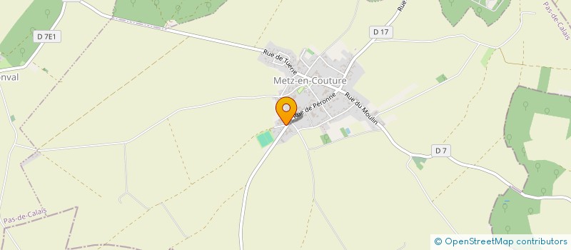 localisation de l'entreprise FAUSTINE RENOVATION  METZ-EN-COUTURE