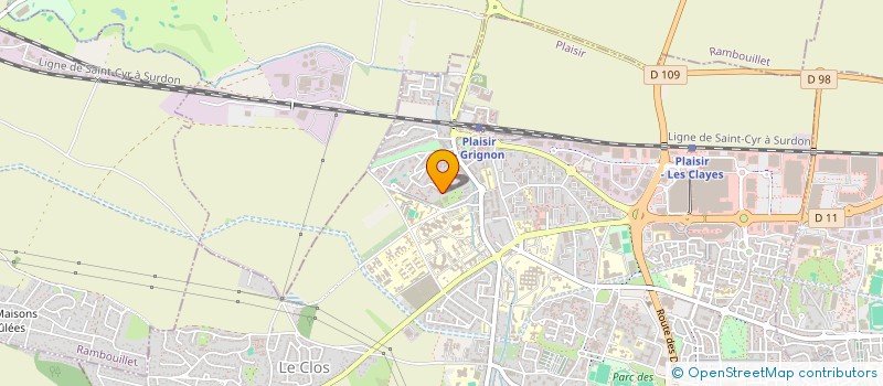 localisation de l'entreprise FAUSTINO DEMENAGEMENT  PLAISIR