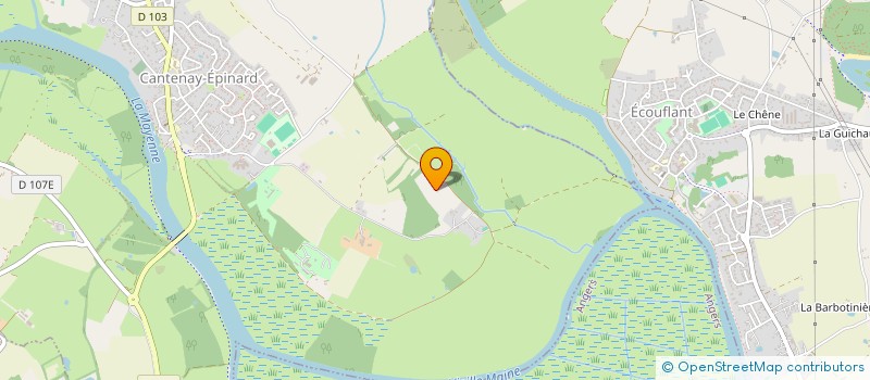 localisation de l'entreprise FAUSTO  CANTENAY-EPINARD