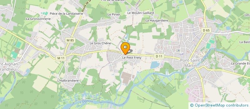 localisation de l'entreprise FAUSTOMINO  PONT-SAINT-MARTIN