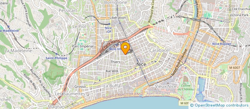 localisation de l'entreprise FAUSTUS INTERNATIONAL  NICE