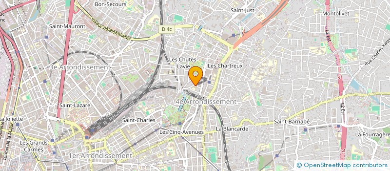 localisation de l'entreprise FAUT BIEN RIRE à MARSEILLE