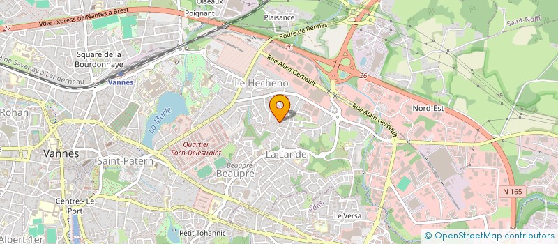 localisation de l'entreprise FAUTEUIL ASSISTANCE à VANNES
