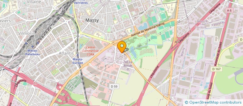 localisation de l'entreprise FAUV INGENIERIE à CENON