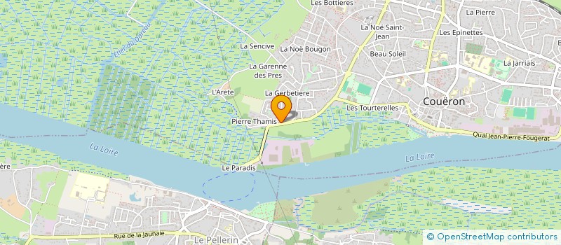 localisation de l'entreprise FAUVEL AVEC 2 ELLES à COUERON