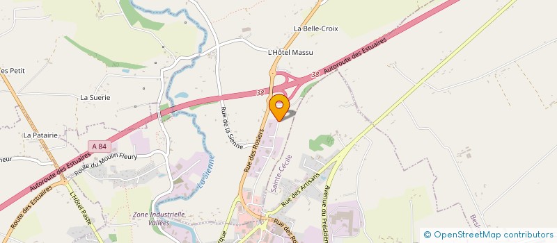 localisation de l'entreprise FAUVEL NICOLAS  LA COLOMBE