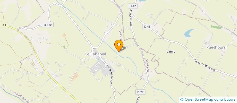 localisation de l'entreprise FAUVELET AIR SERVICES à LE CABANIAL
