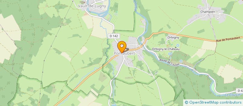 localisation de l'entreprise FAUVES  PONTAUBERT