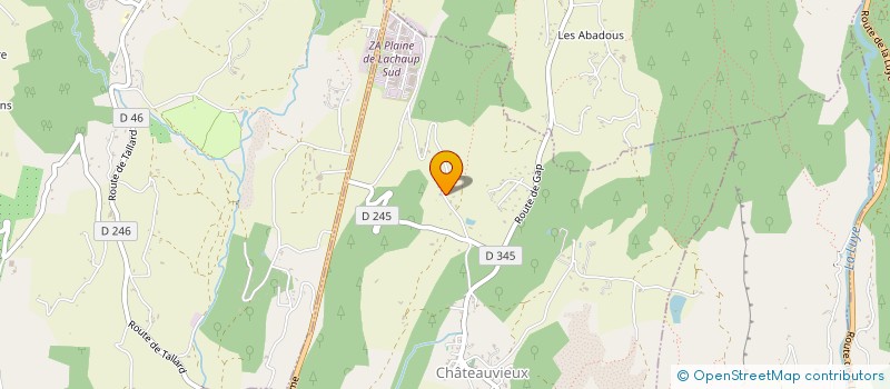 localisation de l'entreprise FAUVINS 2  CHATEAUVIEUX