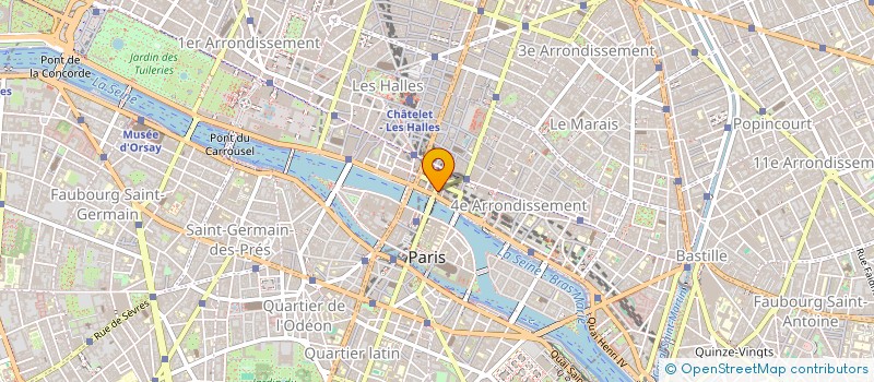 localisation de l'entreprise FAUX  PARIS