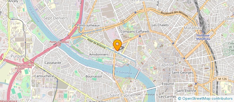 localisation de l'entreprise FAUX PAPIERS  TOULOUSE