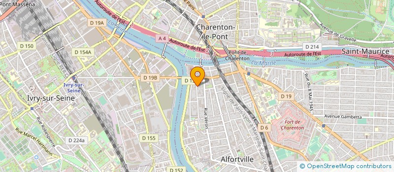 localisation de l'entreprise FAUX REVEUR à ALFORTVILLE