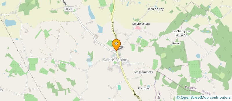 localisation de l'entreprise FAUXETCO  NAUSSANNES