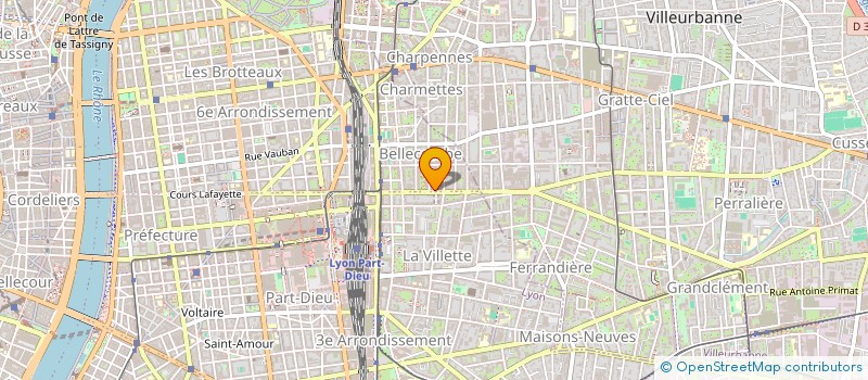 localisation de l'entreprise FAV  LYON