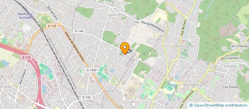 localisation de l'entreprise FAV à SAINT-PRIX