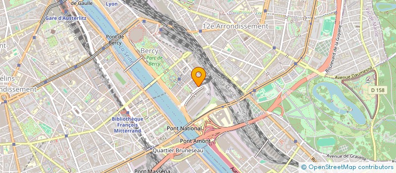 localisation de l'entreprise FAVAND ET ASSOCIES à PARIS