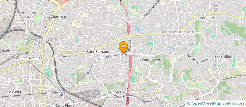 localisation de l'entreprise FAVARA à MARSEILLE
