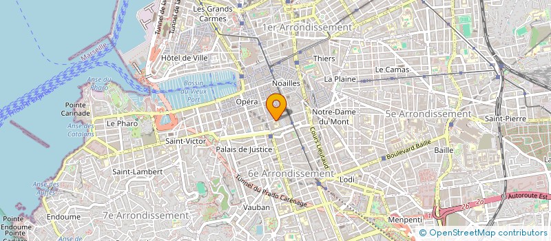 localisation de l'entreprise FAVARO AVOCATS  MARSEILLE