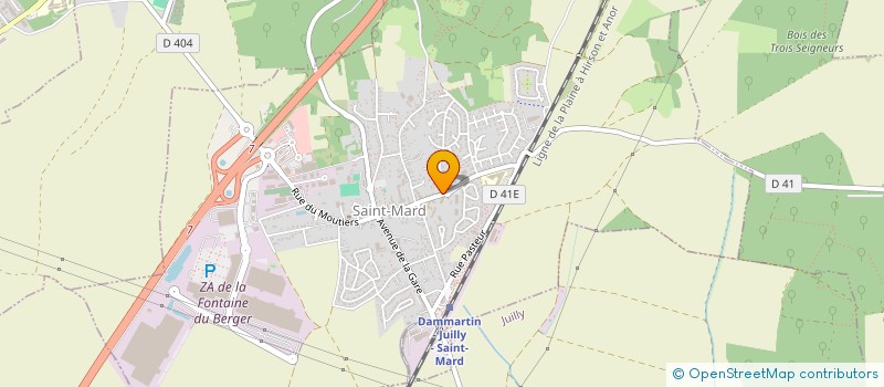 localisation de l'entreprise FAVARO PERAZZOLO à DAMMARTIN-EN-GOELE