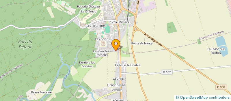 localisation de l'entreprise FAVART D'HERBIGNY  BRIENNE-LE-CHATEAU