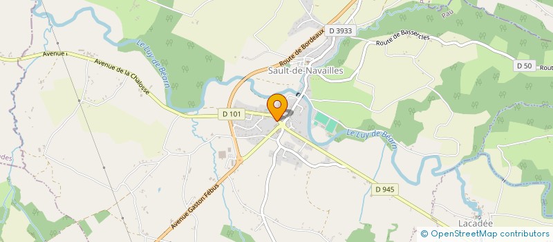 localisation de l'entreprise FAVEAYPI  SAULT-DE-NAVAILLES
