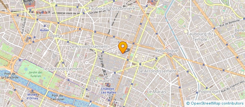 localisation de l'entreprise FAVELA-CHIC  PARIS