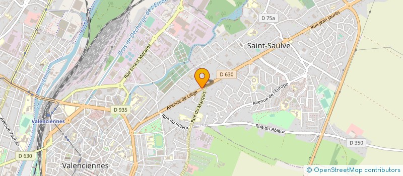 localisation de l'entreprise FAVELLA LEROY VERANDA MENUISERIE  VALENCIENNES