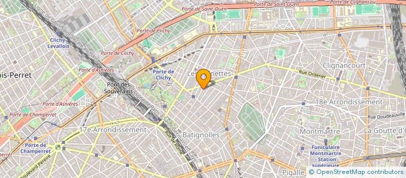 localisation de l'entreprise FAVEUR  PARIS