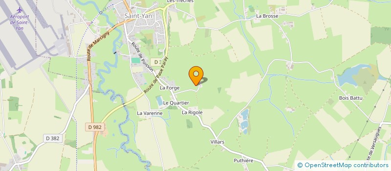 localisation de l'entreprise FAVI  VITRY-EN-CHAROLLAIS