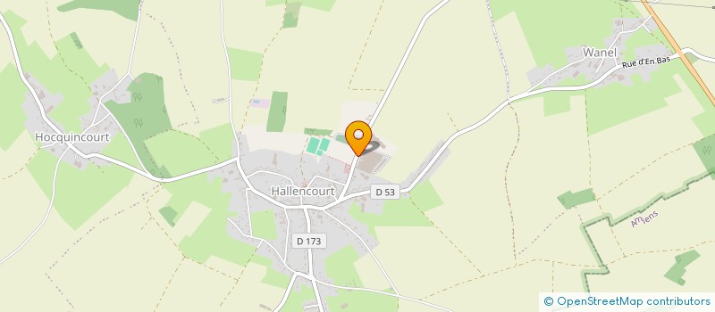localisation de l'entreprise FAVI-LE LAITON INJECTE à HALLENCOURT