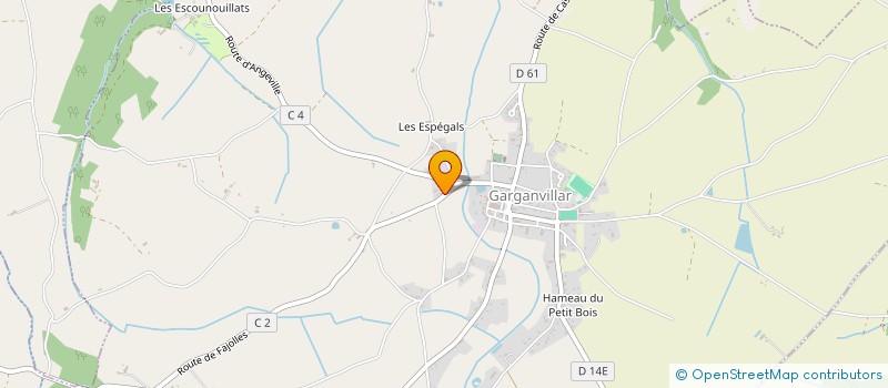 localisation de l'entreprise FAVICOM CONSEIL  GARGANVILLAR