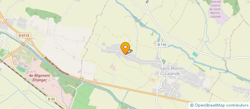 localisation de l'entreprise FAVIE  SAINT-MARTIN-LALANDE