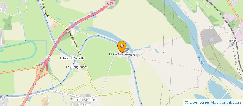 localisation de l'entreprise FAVIER  SERMOISE-SUR-LOIRE