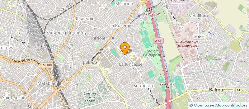 localisation de l'entreprise FAVIER CANONGE à TOULOUSE