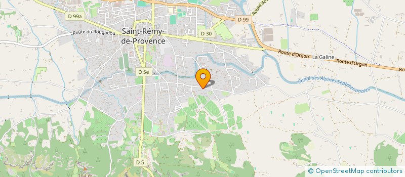 localisation de l'entreprise FAVIER-CLBB à SAINT-REMY-DE-PROVENCE