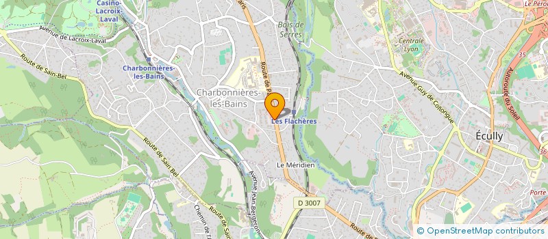 localisation de l'entreprise FAVIGNANA  CHARBONNIERES-LES-BAINS