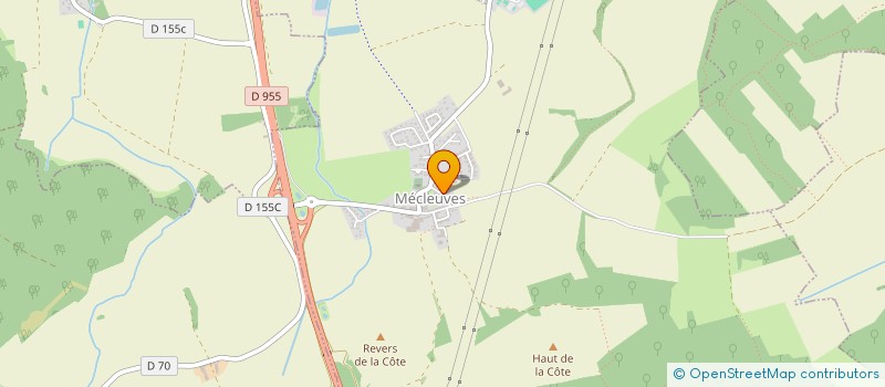 localisation de l'entreprise FAVILI  MECLEUVES