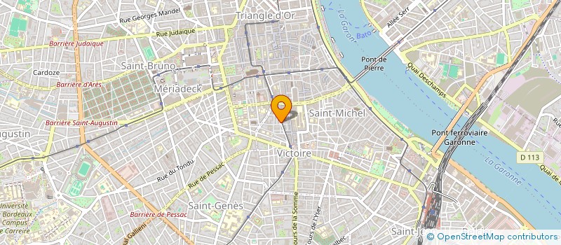 localisation de l'entreprise FAVIMO IMMOBILIER  BORDEAUX