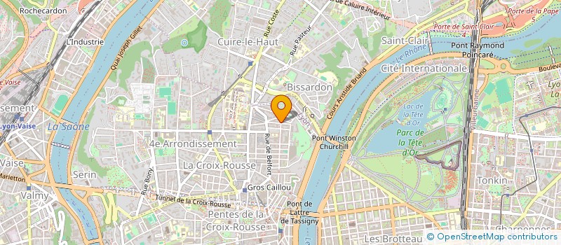 localisation de l'entreprise FAVL COMPANY à LYON