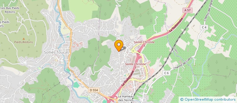 localisation de l'entreprise FAVOLI / MONTBLANCH-RAMON  SOLLIES-PONT