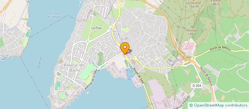 localisation de l'entreprise FAVOLINI  BALARUC-LES-BAINS