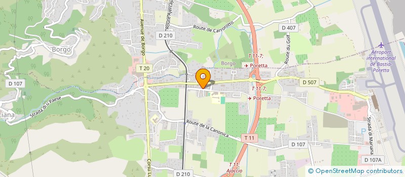 localisation de l'entreprise FAVONE PLONGEE à LUCCIANA