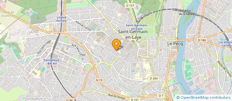 localisation de l'entreprise FAVORIS FILMS  SAINT-GERMAIN-EN-LAYE