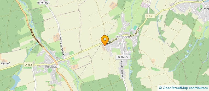 localisation de l'entreprise FAVORITE EVENT  RIESPACH