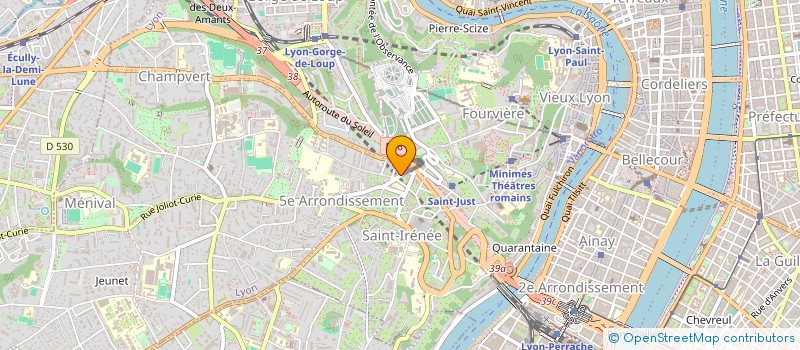 localisation de l'entreprise FAVORITE PUB à LYON