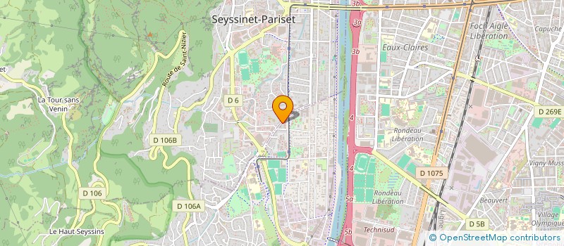 localisation de l'entreprise FAVOTTE  SEYSSINS