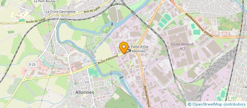 localisation de l'entreprise FAVOURITES GROUPE à LE MANS