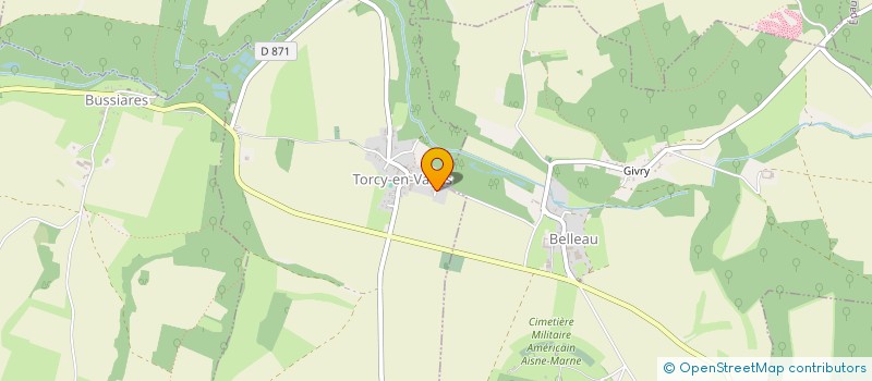 localisation de l'entreprise FAVP  TORCY-EN-VALOIS